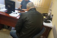 Osoba zatrzymana podczas przesłuchania w KPP Bieruń