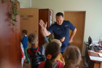 Nadkom. Grzegorz Kocjan i dzieci