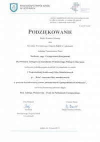 Podziękowanie