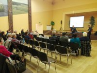 Policjanci i uczestnicy debaty