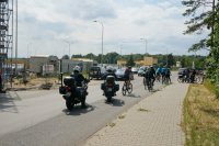 Dołączenie do sztafety tyskich policjantów