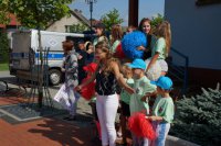 Uczestnicy olimpiady kibicują kolegom