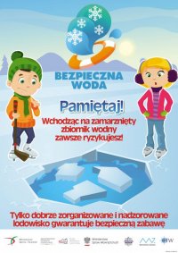 Plakat akcji Bezpieczna woda