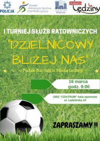 Plakat zaproszenie na turniej