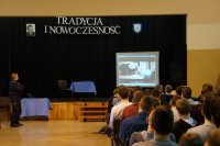 Spotkanie policjantów z uczniami PZS w Lędzinach