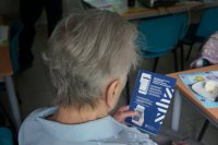 Policjanci na spotkaniu z seniorami w Bieruniu