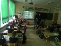 Policjanci na prelekcjach w szkole