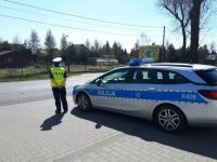 Policjanci na służbie podczas świąt