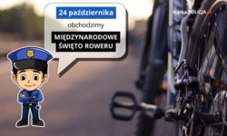 Na zdjęciu widzimy napis Międzynarodowe Święto Roweru