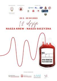 Na zdjęciu jest napis 16 listopada &quot;Nasz krew - Nasz Ojczyzna&quot;