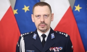 Na zdjęciu widzimy Komendanta Głównego Policji