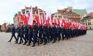 Na zdjęciu widzimy Centralne obchody Święta Policji 2024