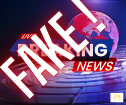 Na zdjęciu widzimy napis Fake News