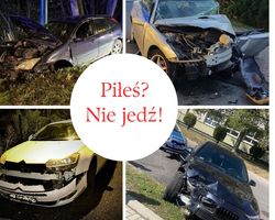 Na zdjęciu widzimy napis Piłeś? Nie jedź