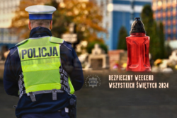 Na zdjęciu widzimy policjanta