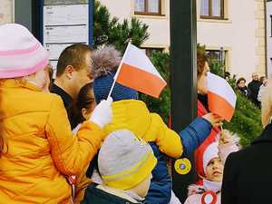 Na zdjęciu widzimy uczestników uroczystości