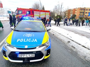 Na zdjęciu widzimy radiowóz