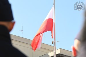 Na zdjęciu widzimy Flagę Rzeczypospolitej Polskiej