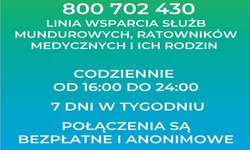 Linia wsparcia psychologicznego dla służb mundurowych, ratowników medycznych i ich rodzin