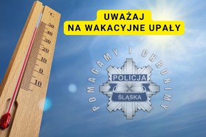 Przed nami fala upałów - zadbajmy o bezpieczeństwo własne i naszych bliskich