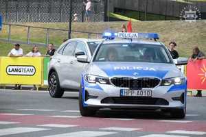Śląscy policjanci zabezpieczają IV i V etap wyścigu kolarskiego 82. Tour de Pologne UCI World Tour