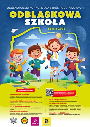 Rusza III edycja konkursu „Odblaskowa Szkoła” 2025