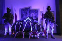 23. rocznica wydarzeń w Magdalence - „Pamiętamy o poległych funkcjonariuszach - Remembering Fallen Officers”