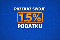 Twoje 1,5% podatku może pomóc