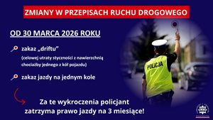 Kolejne zmiany w przepisach ruchu drogowego!