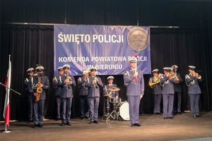 Na zdjęciu widzimy Uroczyste obchody Święta Policji wraz z 20-leciem Komendy Powiatowej Policji w Bieruniu