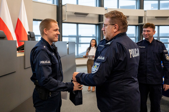 Bieruński policjant na 3 miejscu w wojewódzkim konkursie dla służby kryminalnej